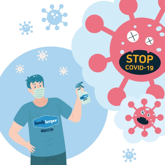 코로나19 재확산 막아라, 뿌리는 소독제 수요 급증에 에스넷 ‘훼밀리키퍼’ 재조명
