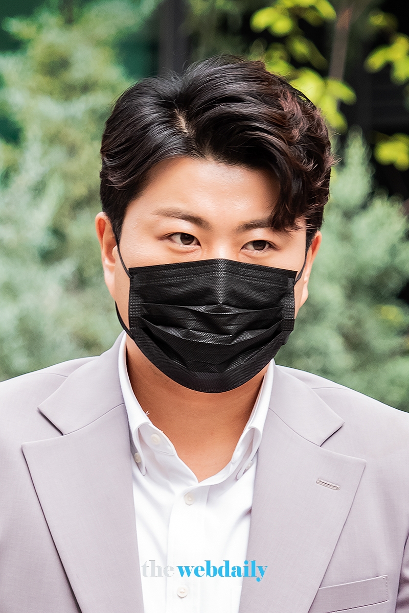 김호중, 정규 앨범 녹음 출근길 현장 (사진:최수영기자)