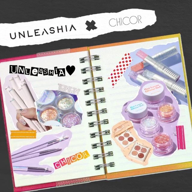 비건 글리터 코스메틱 브랜드 언리시아, 시코르 매장 확대 입점. (사진=포도컴)