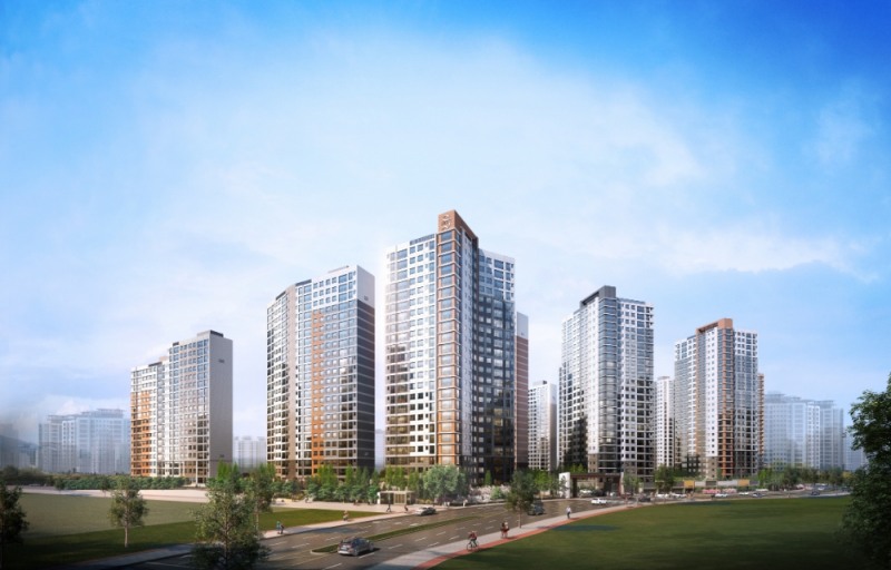 중흥건설그룹 중흥토건, ‘봉담2지구 중흥S-클래스 2차’ 최고 경쟁률 53.9대 1, 전 세대 1순위 청약마감