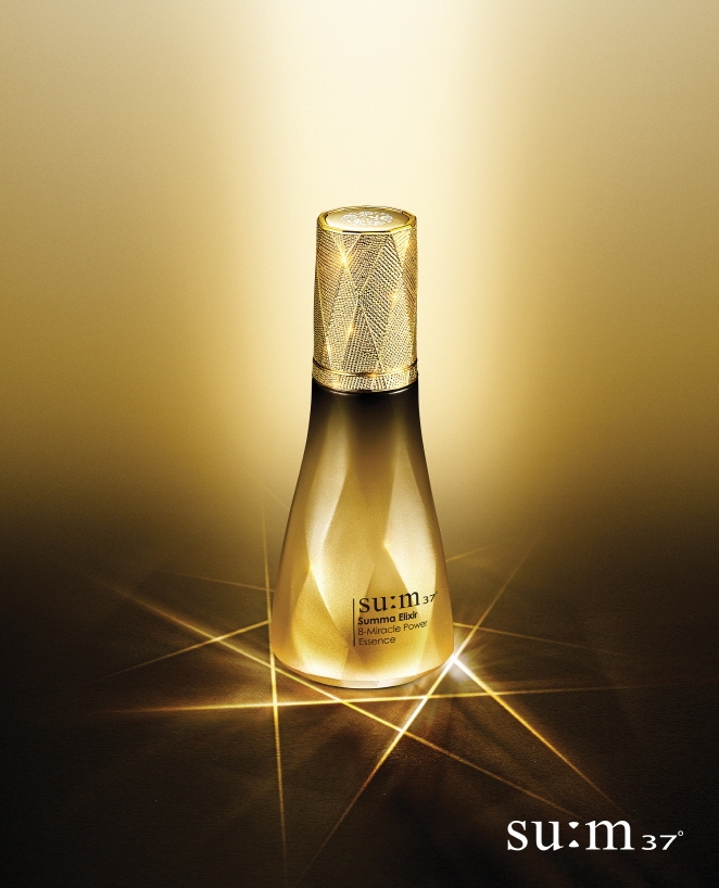 LG생활건강, 숨37° 숨마 엘릭서 8-미라클 파워 에센스 출시