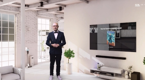 삼성전자가 개최한 버추얼 프레스 콘퍼런스 'Life Unstoppable'에서 삼성전자 유럽총괄 마케팅 책임자 벤자민 브라운(Benjamin Braun) 상무가 오프닝 연설을 하고 있다. 사진=삼성전자