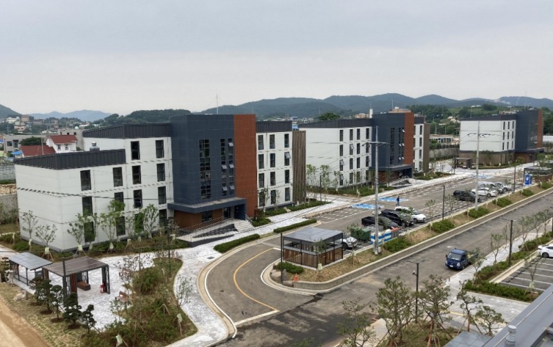 옹진백령 모듈러주택.(사진=LH)