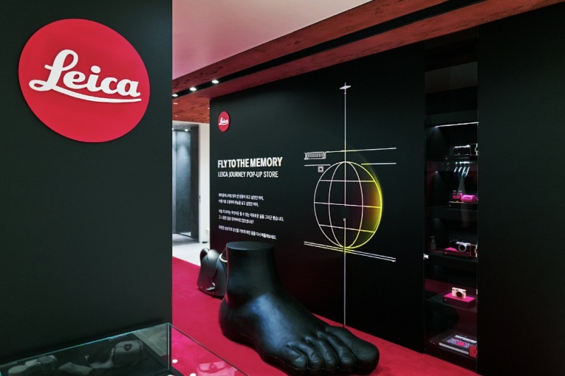 라이카 카메라, 압구정 갤러리아 백화점 팝업 스토어 오픈