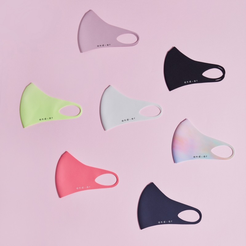 효성티앤씨, 안다르와 손잡고 애슬레저용 마스크 출시