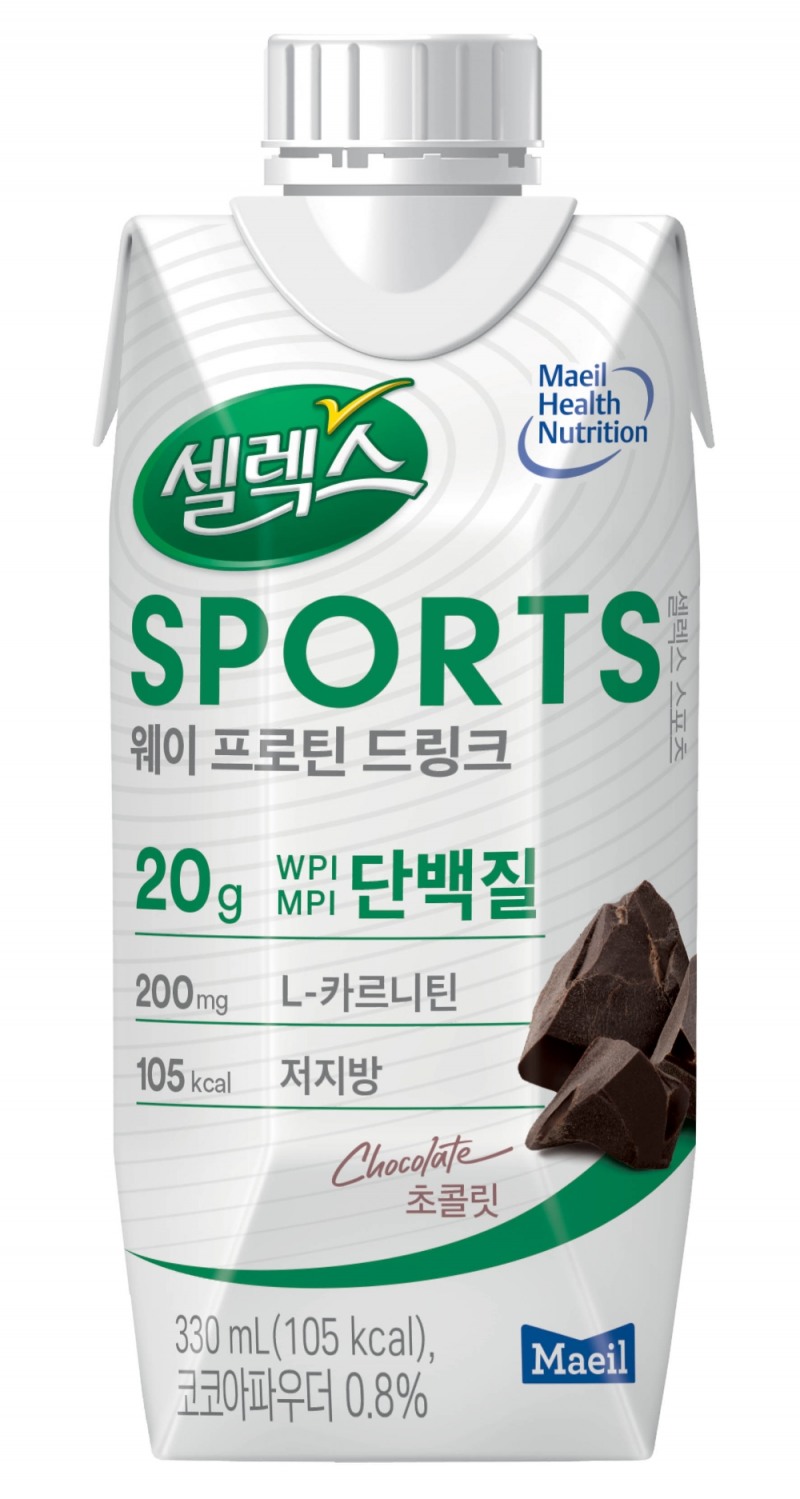 셀렉스, '셀렉스 스포츠 웨이프로틴 드링크' 출시
