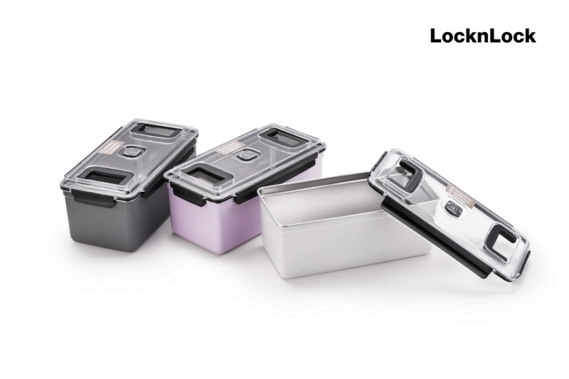 락앤락 숨쉬는 스텐 김치통, 삼성 비스포크 김치냉장고와 제휴