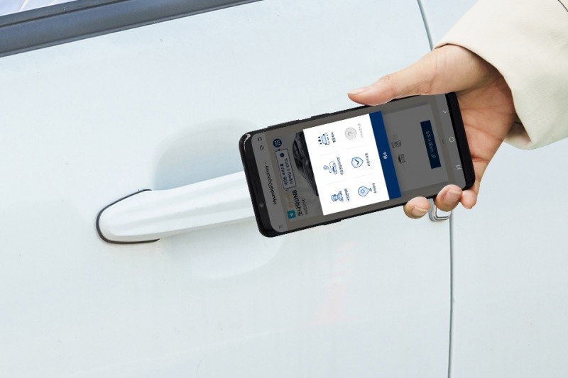 디지털키 기반 신규 서비스 런칭.(사진=현대자동차)