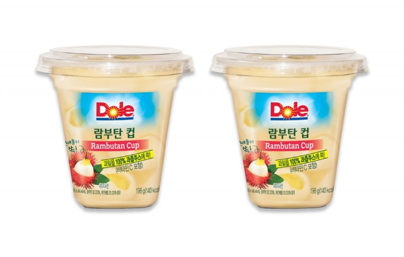 돌(Dole)코리아, 이색 열대과일 담은 ‘람부탄컵’ 출시