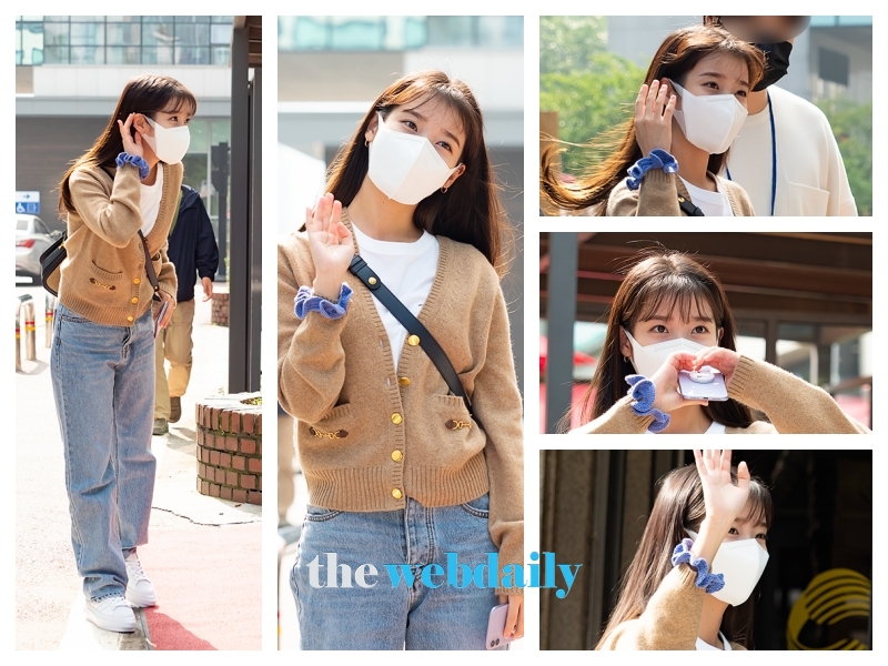 아이유, KBS 유희열의 스케치북' 출근길 현장