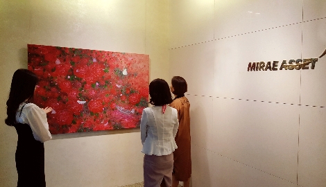 미래에셋대우 WM센터원, 이수애 작가 전시회 개최