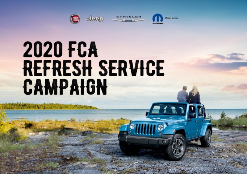 FCA 코리아, ‘2020 FCA 리프레시 서비스 캠페인’ 실시