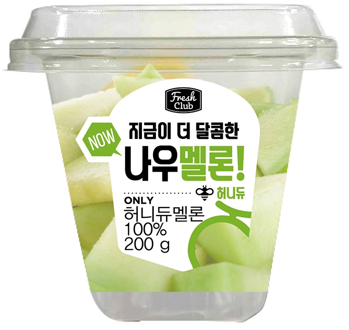 신세계푸드 소포장 조각 멜론 출시