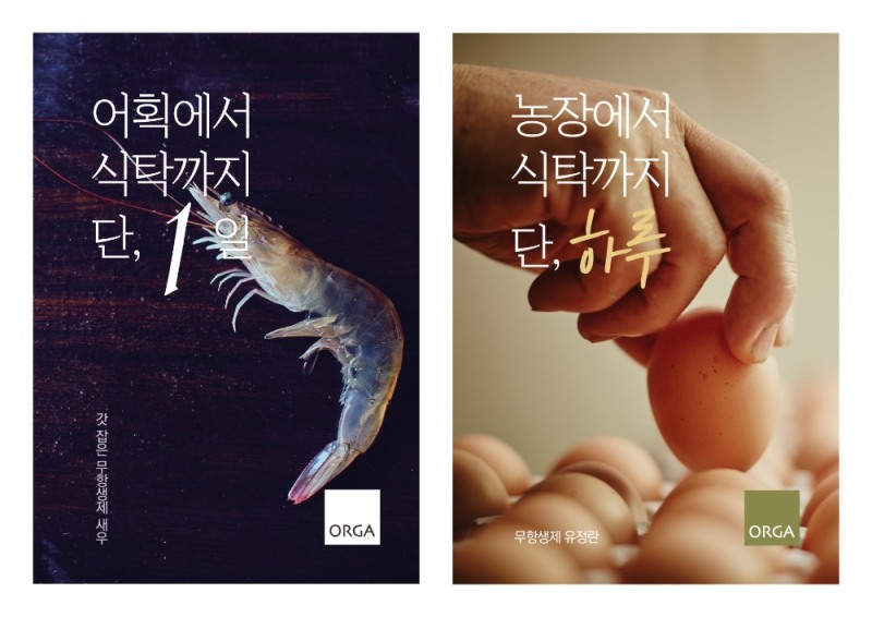 풀무원 올가홀푸드, ‘갓 잡은 무항생제 새우· 갓 낳은 동물복지 유정란’ 출시