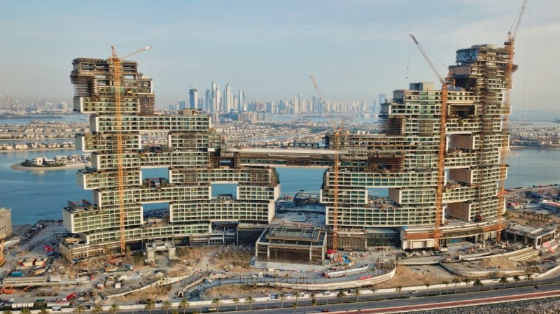 로얄아틀란티스 호텔 현장 전경.(사진=쌍용건설)