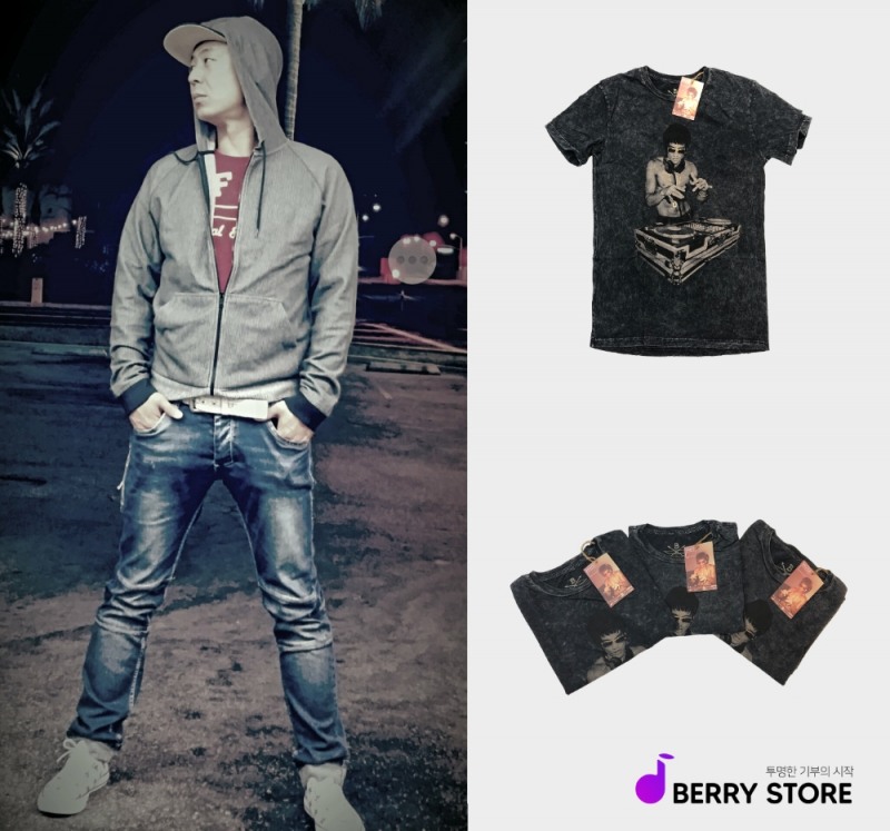 헐리우드 유명 배우들이 입었던 유일무일 한정판 티셔츠, 베리스토어에 등장