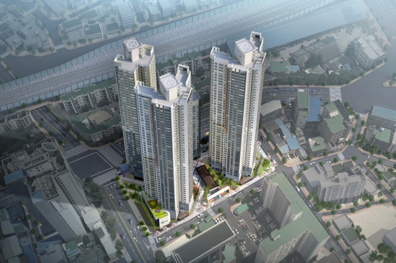 센트럴 대원칸타빌 조감도