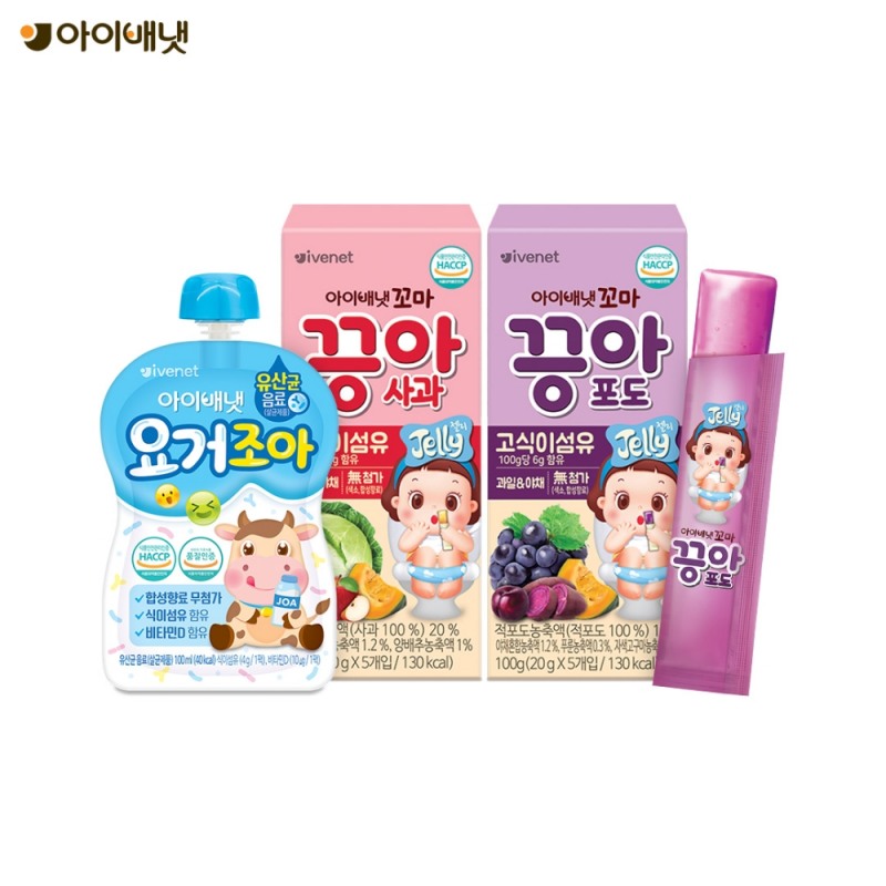 요거조아·끙아젤리.(사진=아이배냇)