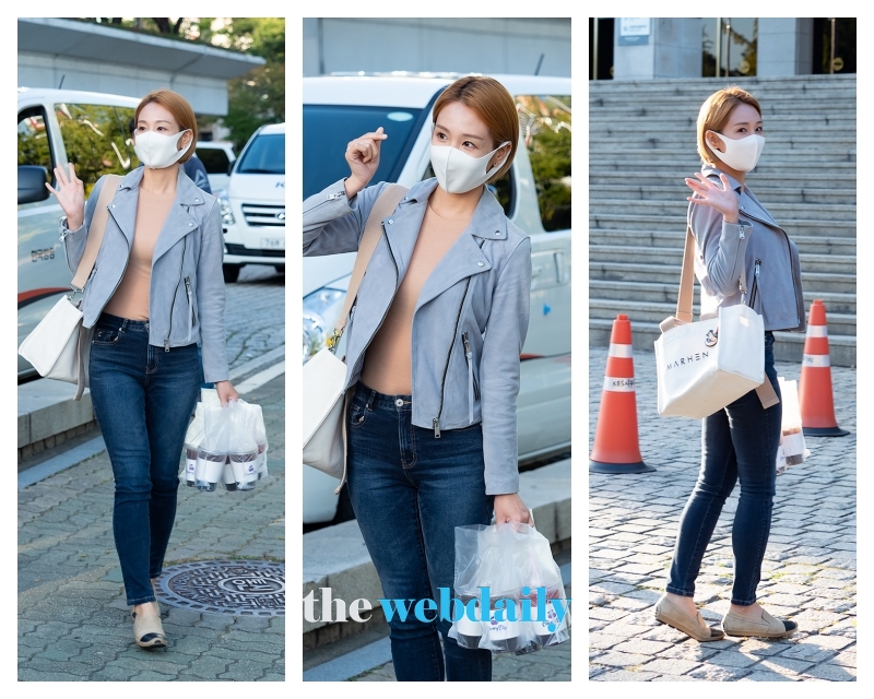 오정연, KBS 라디오 출근길 현장 (사진:최수영기자)