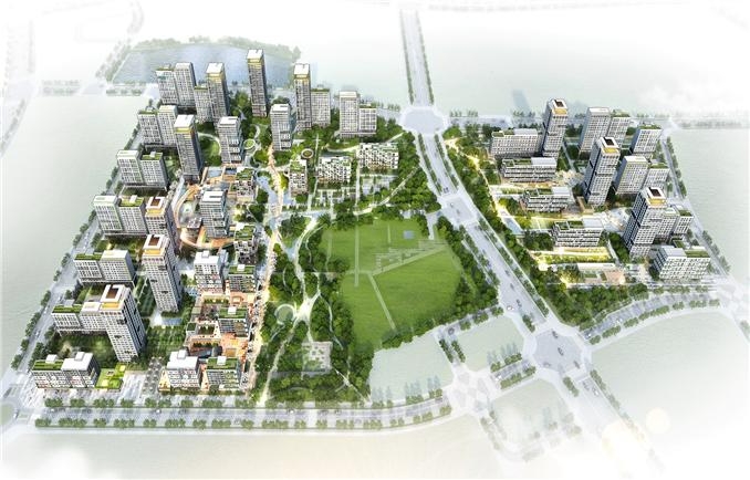 컨소시엄 A 당선작 조감도.(사진=LH)