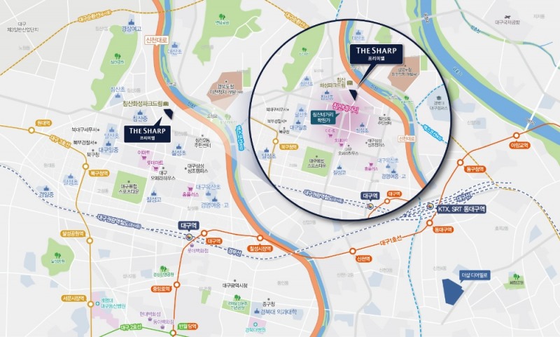 더샵 프리미엘 위치도.(사진=포스코건설)