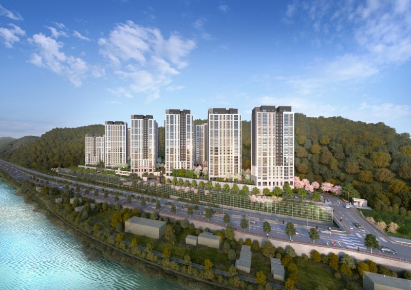 e편한세상 순천 어반타워 투시도