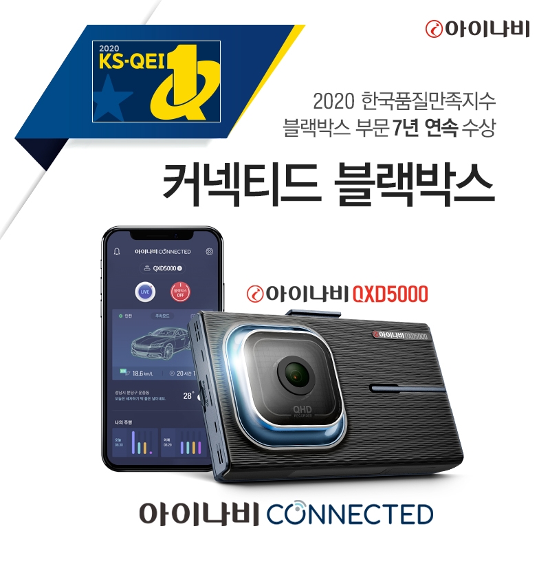 아이나비 블랙박스.(사진=팅크웨어)