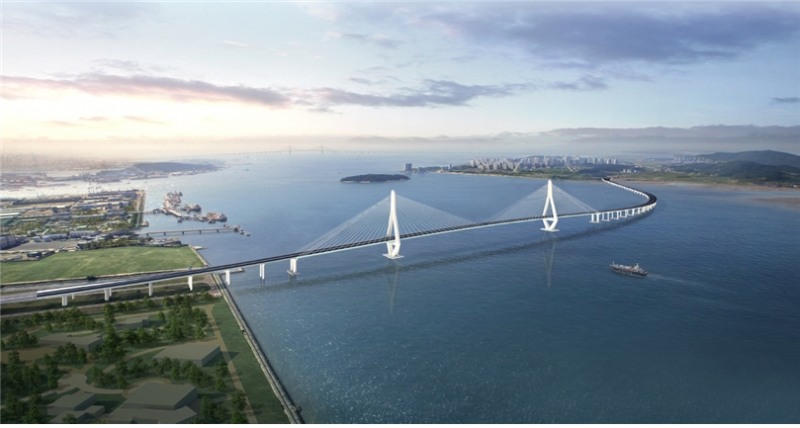 제3연륙교 건설사업 조감도.(사진=LH)