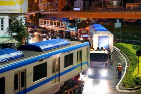 CJ대한통운, 호치민 1호선 메트로 전동차 운송