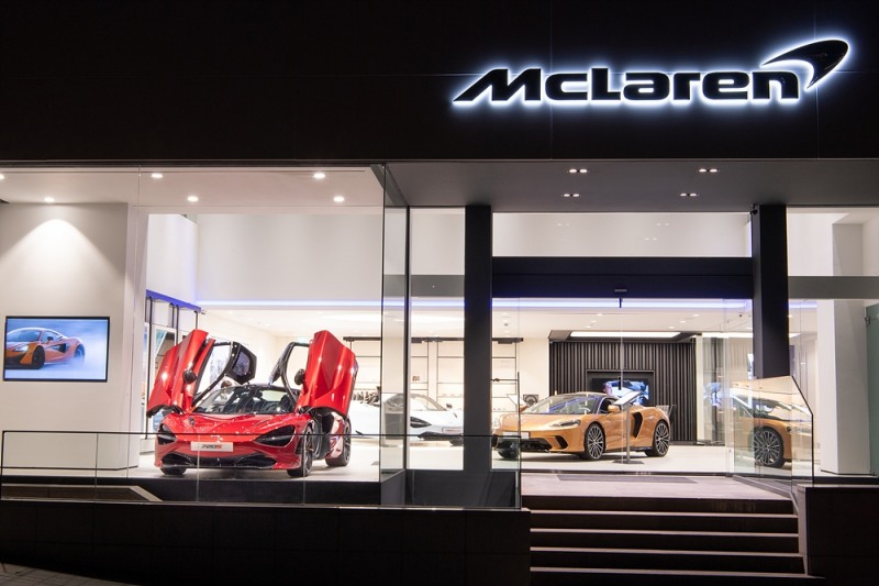 맥라렌 서울 전시장