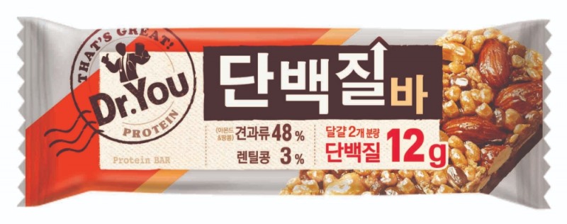 오리온 ‘닥터유 단백질바’ 누적 판매량 2000만 개 돌파