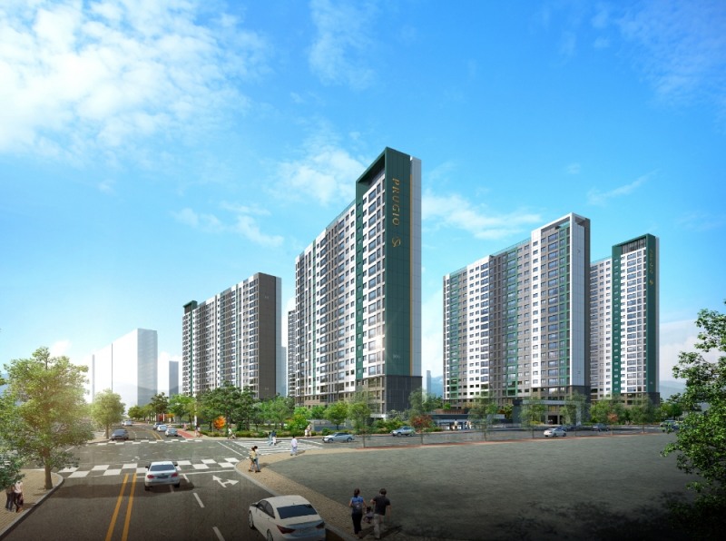 완주 푸르지오 더 퍼스트 투시도.(사진=대우건설)