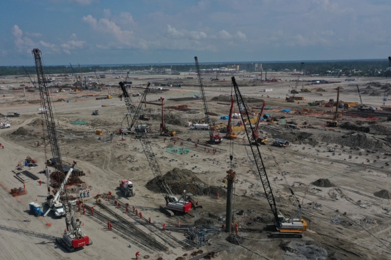 프로젝트 현장.(사진=삼성엔지니어링)