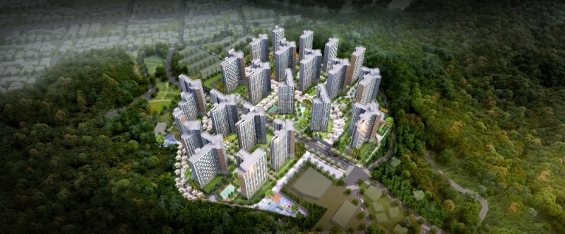 대전 옥계2구역 조감도.(사진=대림건설)