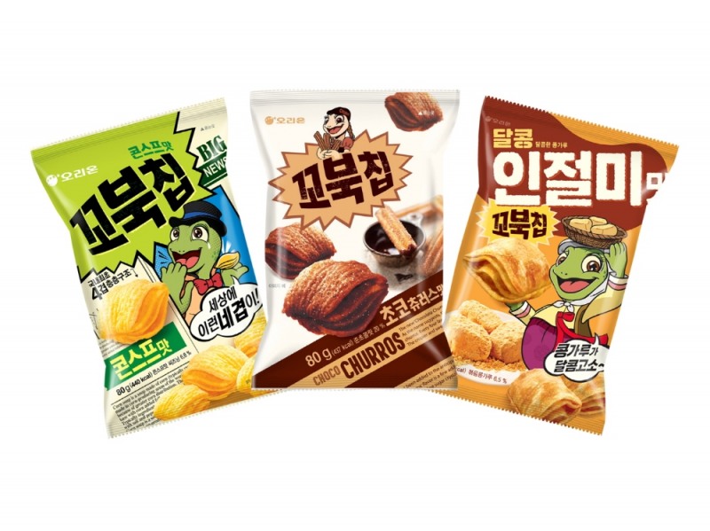 오리온 꼬북칩, 역대 최대 월 매출 달성
