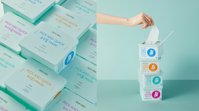 듀이트리, 픽앤퀵 마스크 출시