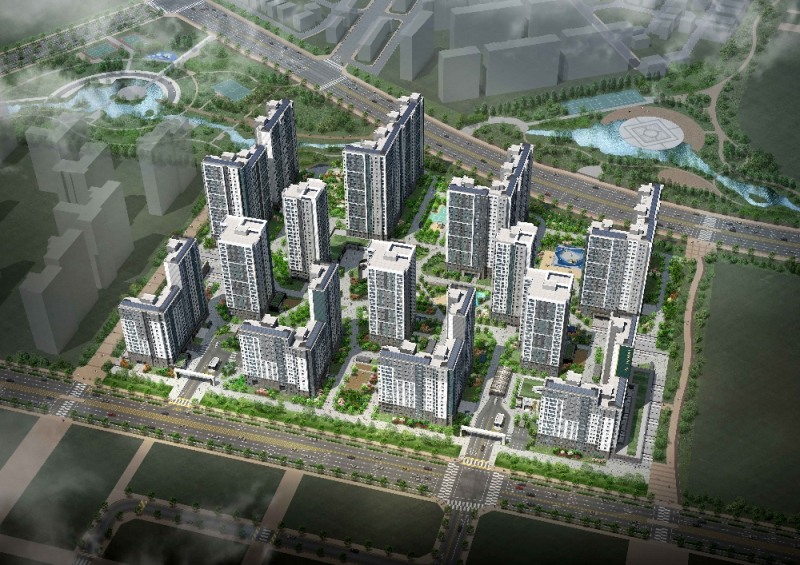 운서역 푸르지오 더 스카이.(사진=대우건설)