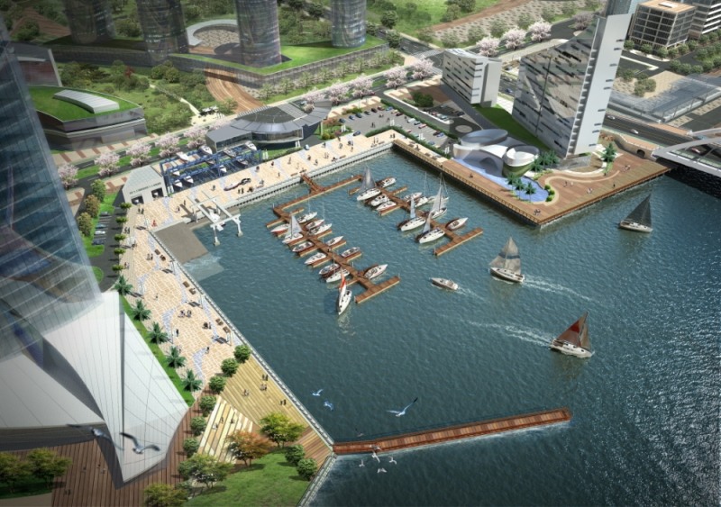 거제 빅아일랜드 마리나 조감도