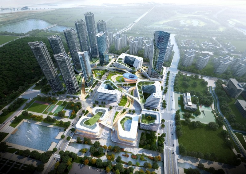 청라 국제업무단지 조감도.(사진=LH)