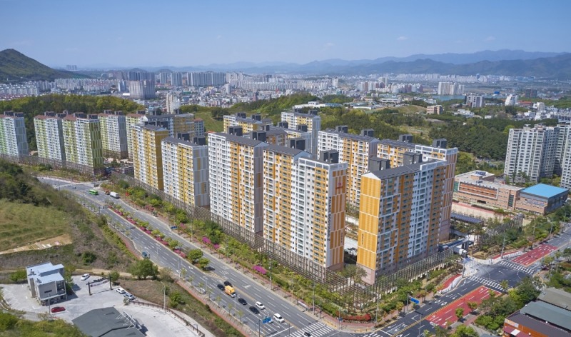 경산 사동 팰리스 부영 현장.(사진=부영)