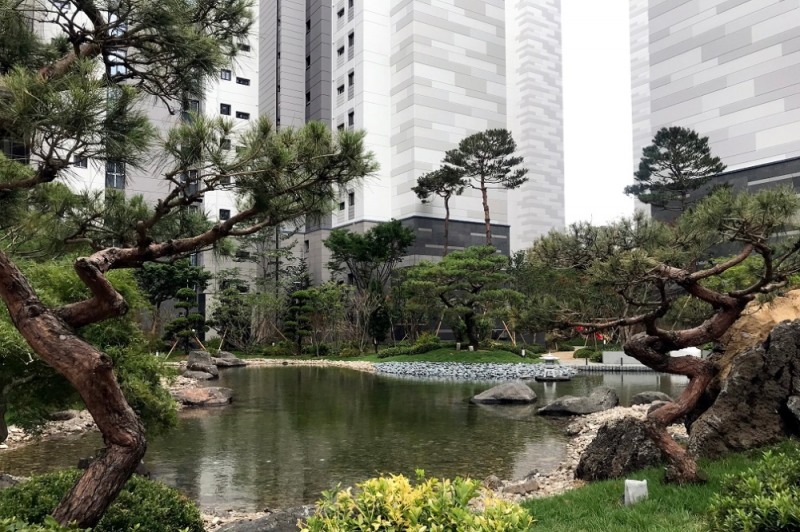 고덕그라시움 비원.(사진=대우건설)