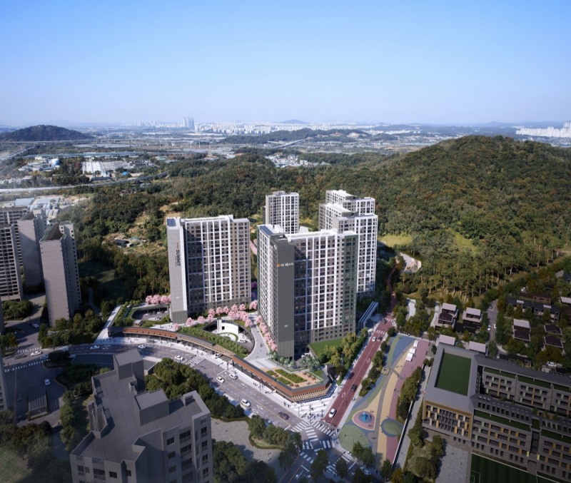 호반써밋 DMC 힐즈 조감도.(사진=호반건설)