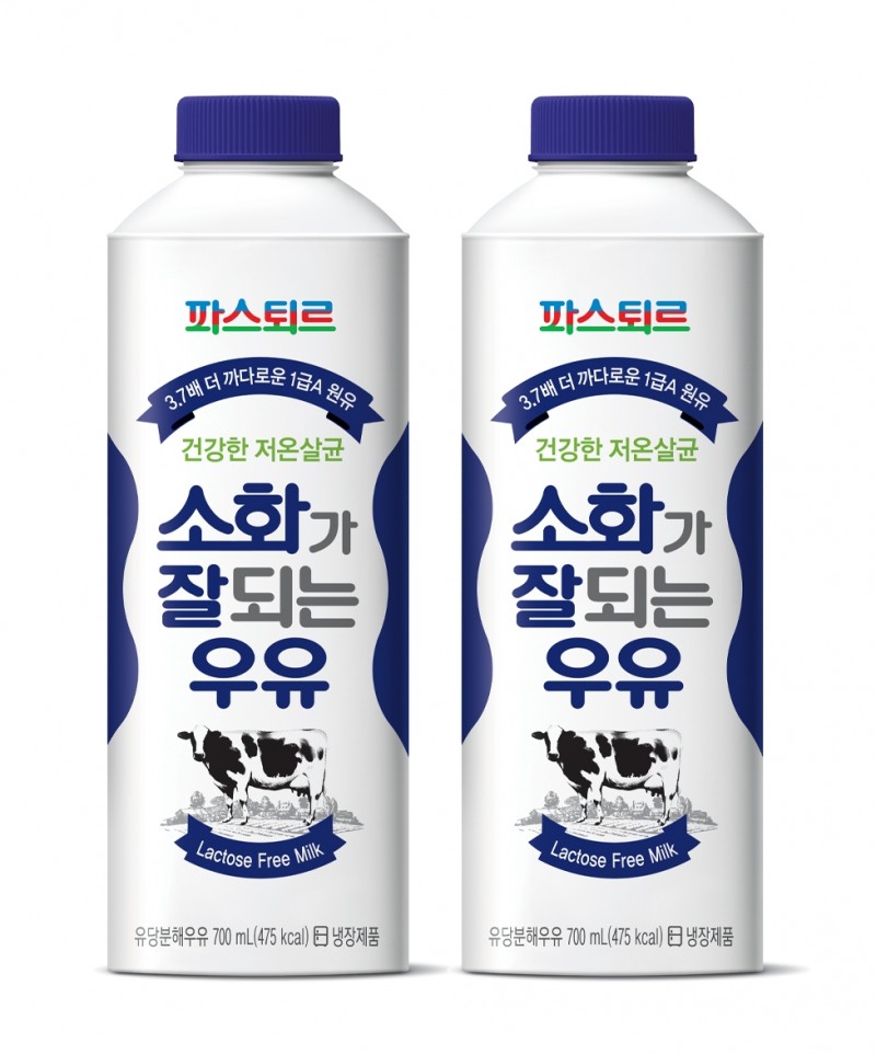 파스퇴르, 소화가 잘되는 우유 출시