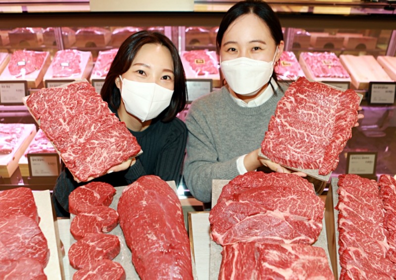 롯데백화점, '호주산 100% 순혈, 풀블러드 와규' 만나보세요