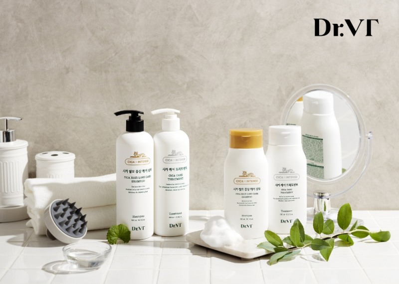 닥터브이티, 탈모 기능성 시카 샴푸와 트리트먼트 2종 출시