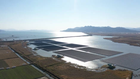 중부발전-탑인프라, 국내 최대 수상태양광 발전소 언택트 온라인 준공식 거행