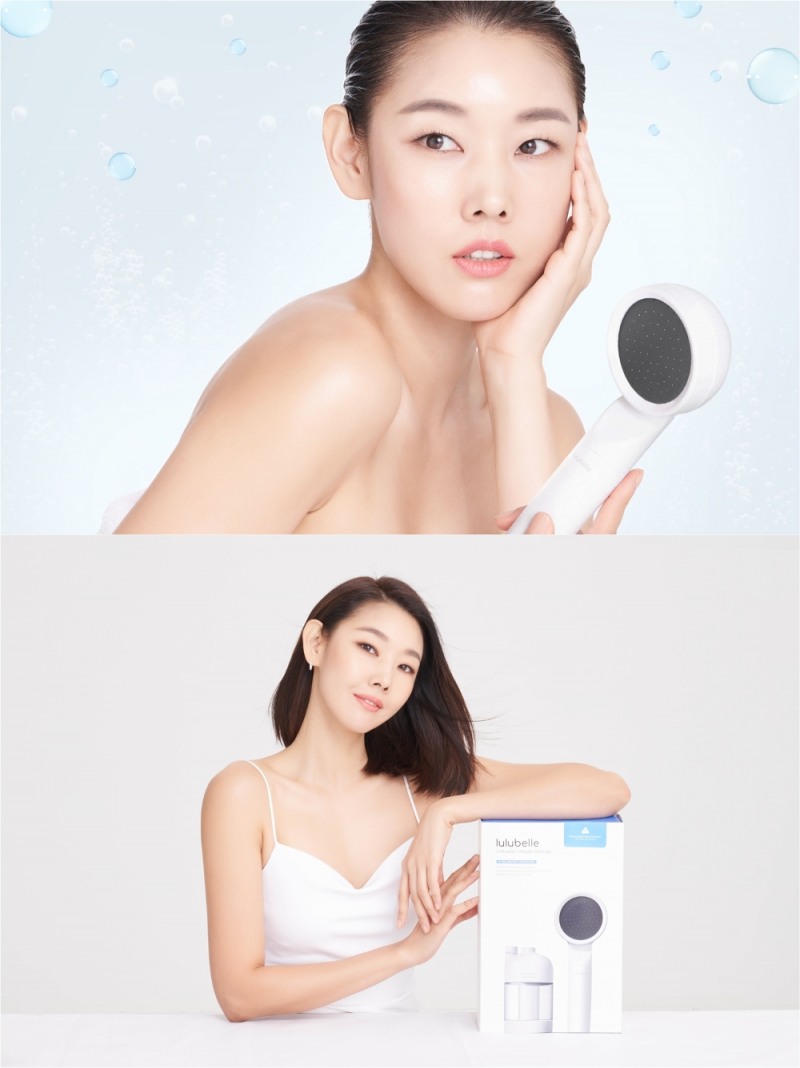 한혜진, '루루벨 셀워터 샤워 패키지' 모델 발탁