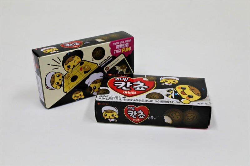 롯데제과 ‘까망 칸쵸 바닐라’ 출시