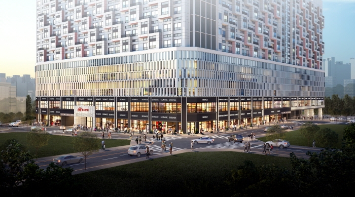 힐스 에비뉴 지금 디포레 투시도