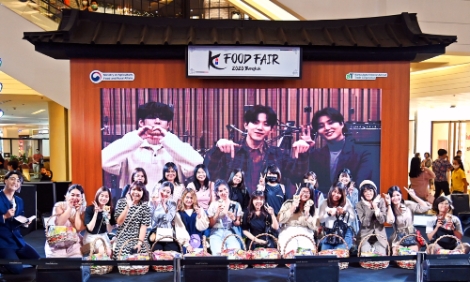 aT, 방콕 K-Food Fair서 오픈키친, 미니마켓 등 진행